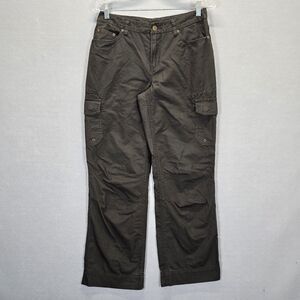 Duluth Trading Co Dry on the Fly Cargo Pants Mens 29 Relaxed Fit Gray